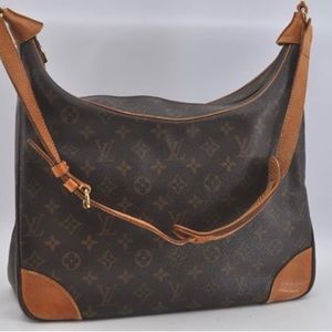 ♥️Auth Louis Vuitton Monogram Boulogne 35 Shoulder Cross Body Bag M51260 LV♥️